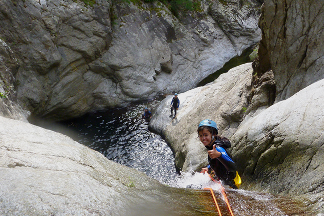 Canyoning a Argeles